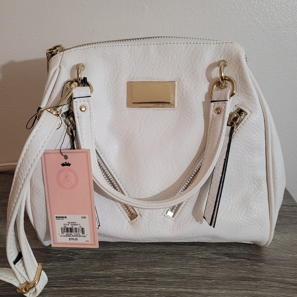 Juicy Couture White Purse